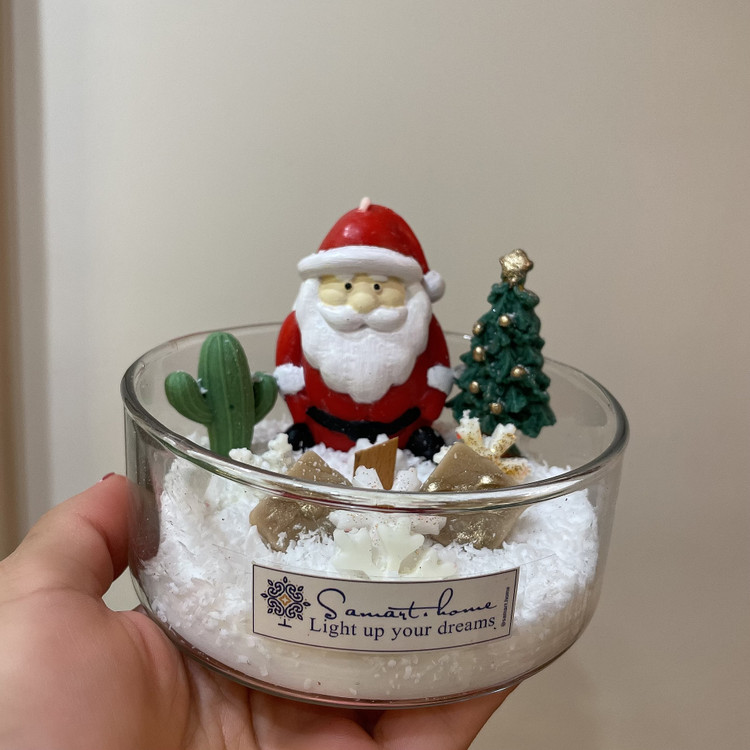 شمع کریسمسی بابانوئل