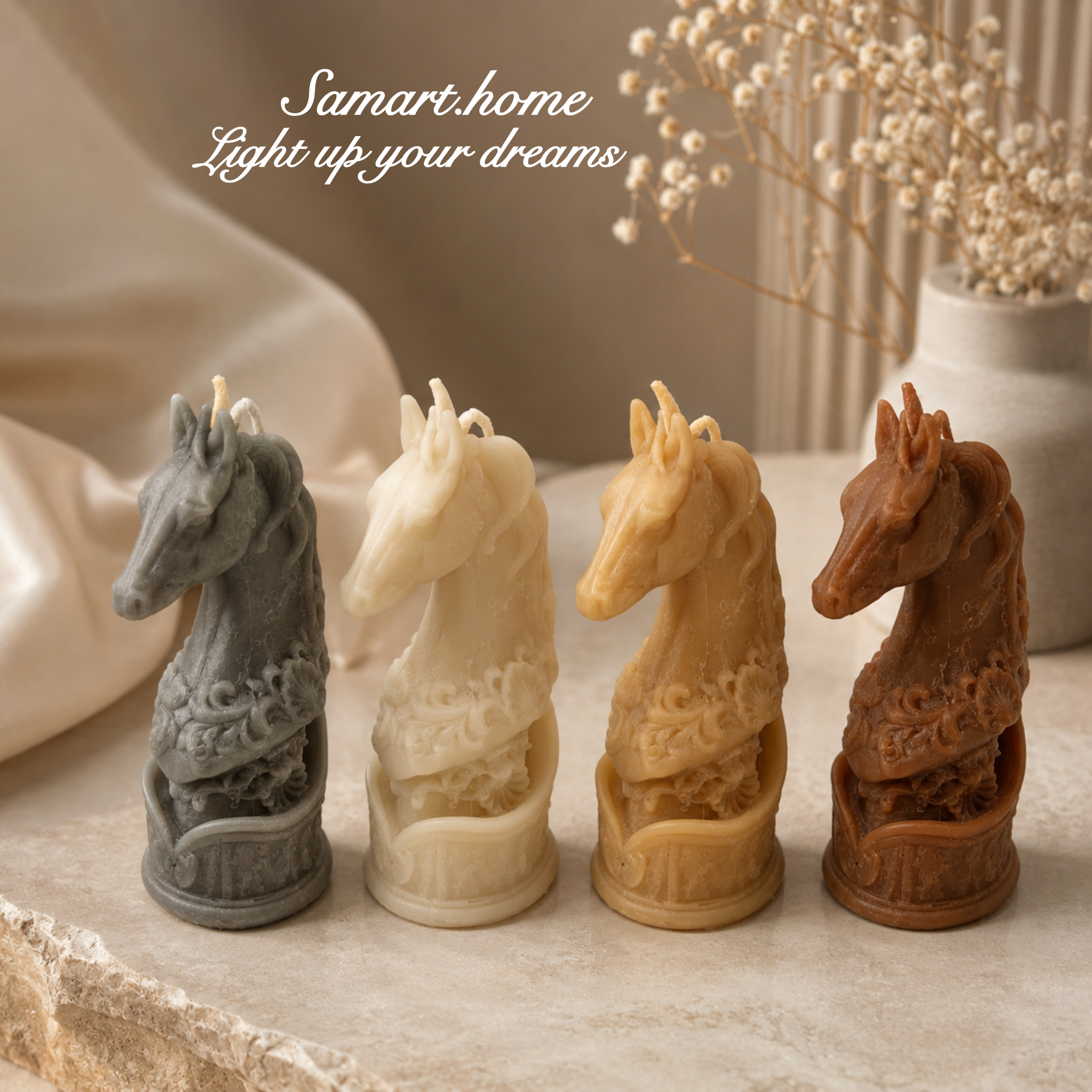 شمع معطر و دستساز اسب ژورنالی - خرید مستقیم از تولیدکننده